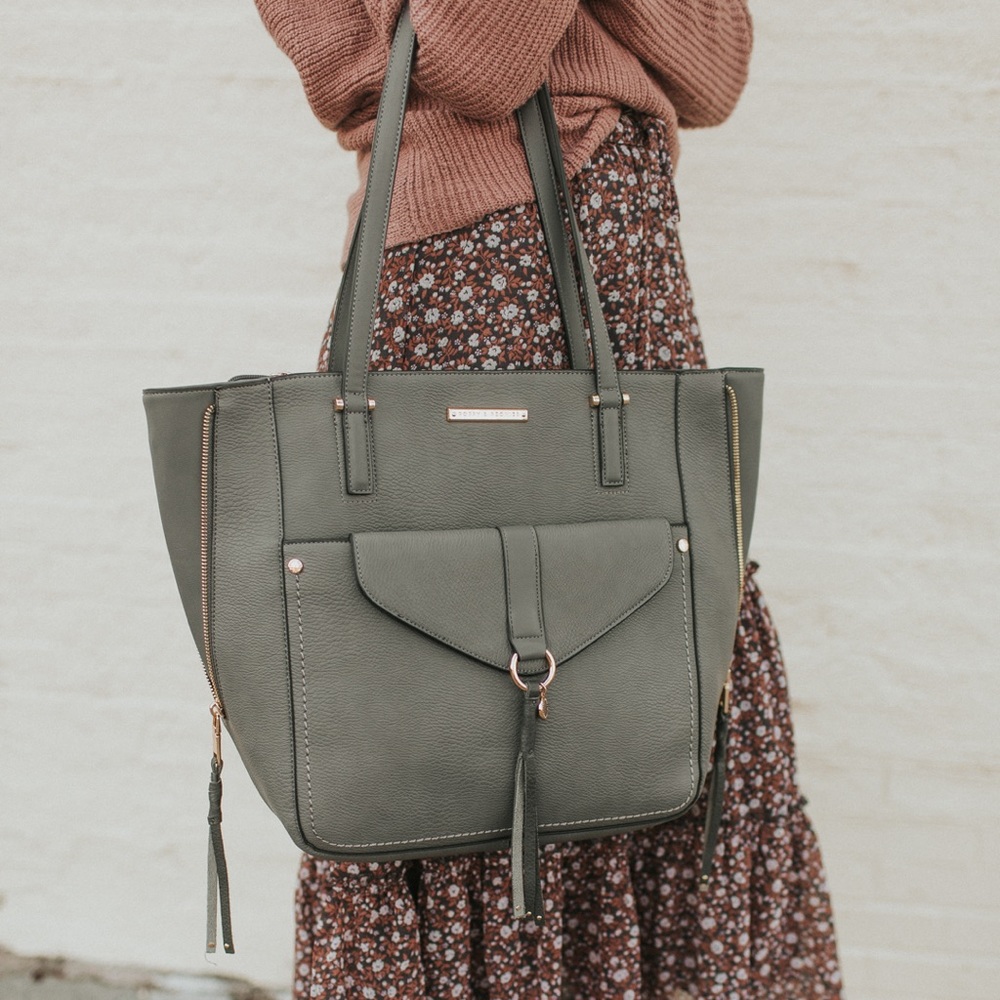Poppy & Peonies 3 in 1 Back to the Grind Tote